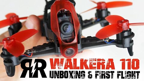 Walkera Rodeo 110 Unboxing & First Flight
