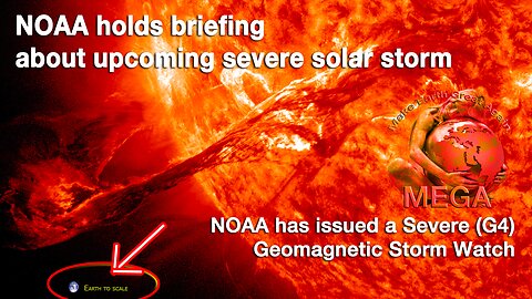 [With Subtitles] NOAA holds briefing about upcoming severe solar storm May 10, 2024