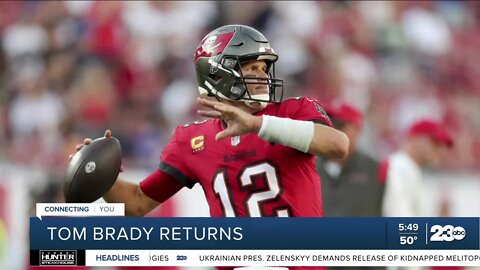 Tom Brady unretires, to return for 23rd season in NFL