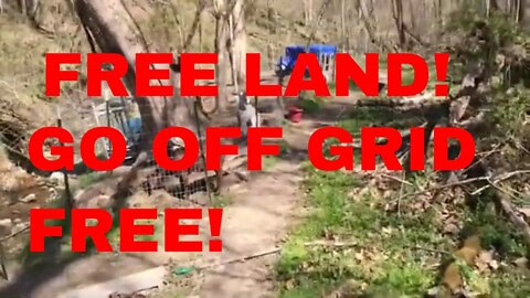 Free Land In Appalachia If You Work It!