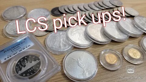 I bought some rare vintage silver coins in PERFECT condition at my LCS!