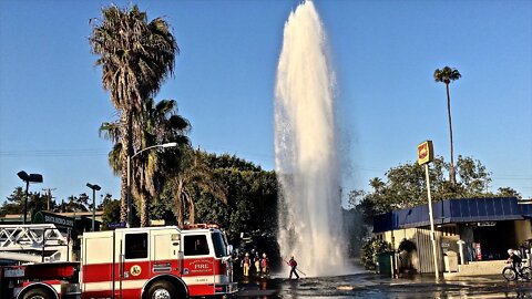 How The Fire Department Stops A Blown Hydrant