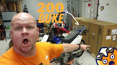 Unboxing the brand new 2020 KTM 200 Duke!
