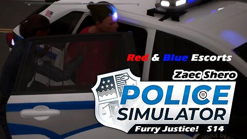 Many Red & Blue Escorts | Police Simulator: Patrol Officers (Session 14) [Old Mic]