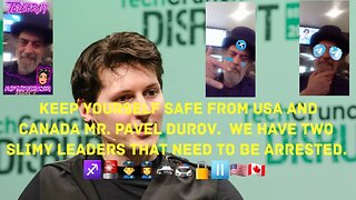 Pavel Durov Refuses To Do Business In USA. ♐🚨👮‍♂️👮‍♀️🚓🚔🔒⏸🇺🇸🇨🇦