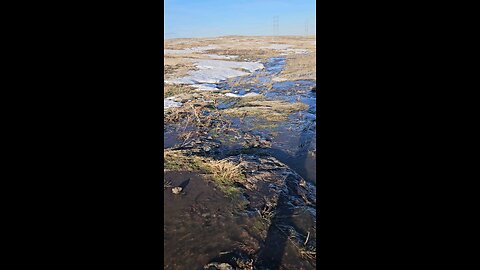 Spring runoff on first full day of spring