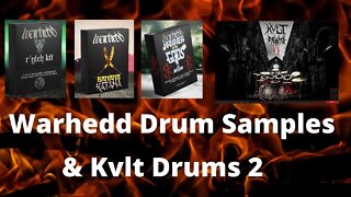 Warhedd Drum Samples and Kvlt drums 2