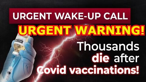 URGENT WARNING! GLOBAL DEPOPULATION GENOCIDE: PROOFS VACCINES ARE KILLING MILLIONS OF PEOPLE