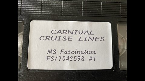 Carnival Cruise MS Fascination #1