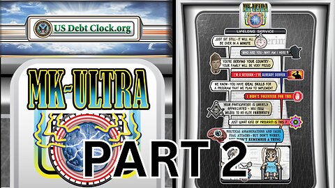 US Debt Clock: MK-ULTRA Part 2