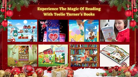 Teelie Turner Author | Experience The Magic Of Reading With Teelie Turner’s Books | Teelie Turner