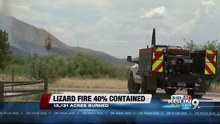 Firefighters making progress on Lizard Fire