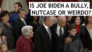 Joe Biden’s Strange, Aggressive Behaviour