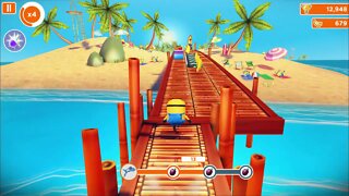 Despicable Me Minion Rush Level 23 - Smash Frozen 8 Objects