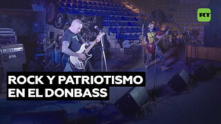 Patriotismo y cultura a ritmo de rock en el Donbass