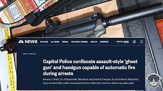 Capitol Police: 2 men arrested, officers find ghost gun inside stolen car
