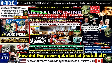CHECK THE WORLD ECONOMIC FORUM CULT EXTERMINATION AGENDA (MUST SEE! Plus related links)