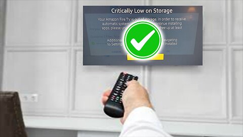 Firestick Low on Storage? Try These Quick Fixes to Increase Storage!