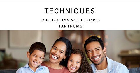 Dealing with Temper Tantrums