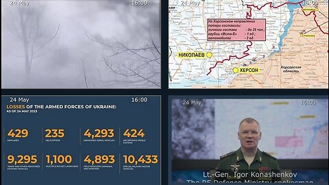 24.05.23⚡️ Russian Defence Ministry report on the progress of the deNAZIficationMilitaryQperationZ