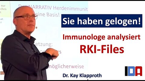 Immunologe analysiert RKI-Protokolle@Initiative für Demokratie und Aufklärung e.V.🙈