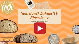 How to make your sourdough bread by hand. No kneading required