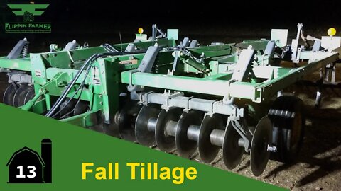 Begining Farmer Wrapping Up Fall Tillage 2019