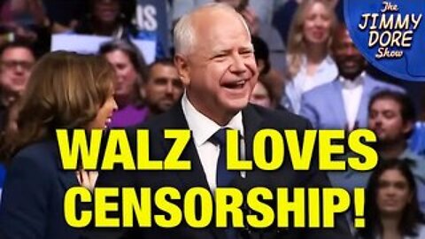 “There’s No Guarantee To Free Speech To Spread Misinformation!” - Tim Walz