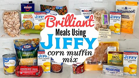 5 AMAZING Ways to Use Jiffy Cornbread Mix | Quick & TASTY Shortcut Recipes Made EASY