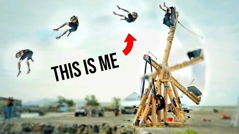 Can you Survive getting LAUNCHED from a CATAPULT!?