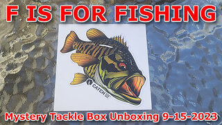 Mystery Tackle Box Unboxing 9-15-2023