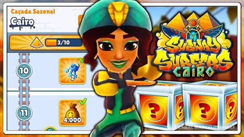 Subway Surfers Cairo 2022 | Caçada Sazonal até Nível 11