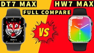 IWO DT7 Max vs HW7 Max Full Compare best Series 7 smart watch #2