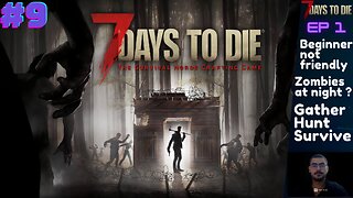 🔴 Livestream Alert #9 : 7 Days to Die - Fresh Start, Beginner Story, Don't eat me