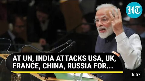 For How Long?': India Openly Attacks USA, UK, France, China, Russia Over UNSC Expansion | Watch