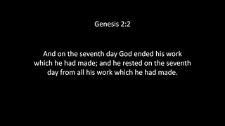 Genesis Chapter 2