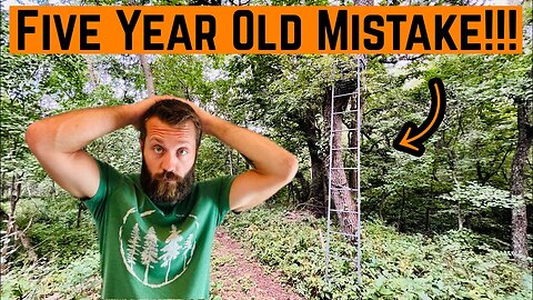 FIXING My TREESTAND Setup!!! (Why Did I Ever?)