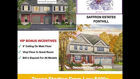Sparrow Meadows Welland - Freehold Towns In Welland