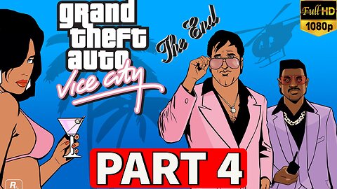 GTA VICE CITY DEFINITIVE EDITION Gameplay Walkthrough Part 4 ENDING [PC] - No Commentary