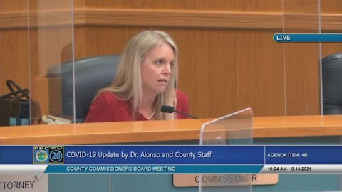 Palm Beach County Commissioner Melissa McKinlay talks COVID-19 vaccine