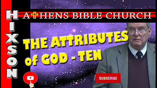 The Attributes of God - Holy and Righteous | Part 10 | Athens Bible Church