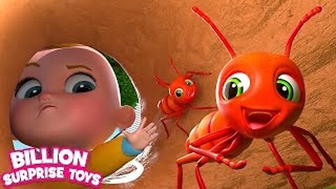 Find and Learn INSECTS around You! - BillionSurpriseToys Nursery Rhymes & Kids Songs