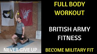 Military Full body workout | British Army Fitness |