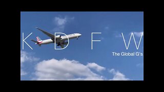 American Airlines Airplanes Landing at Dallas Fort Worth (DFW/KDFW)