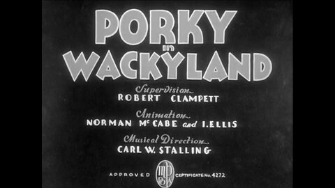 1938, 9-25, Looney Tunes, Porky in Wackyland