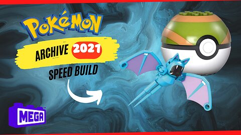 Zubat Series 13 Pokémon MEGA CONSTRUX Speed Build