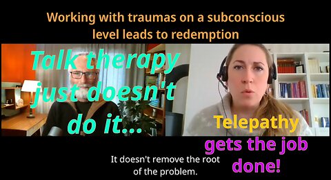 Talk therapy might be nice but TELEPATHY gets things done - The INNATE method
