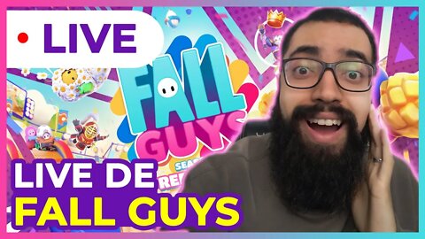 LIVE JOGANDO FALL GUYS COM OS INCRITOS - ME AJUDEM! #fallguys #livestream