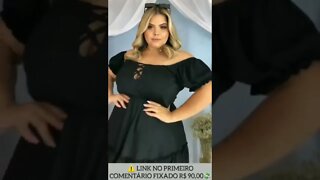 Vestido Ciganinha Plus size Feminino Barato!