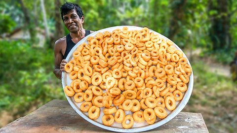 Sugar Glazed Donuts Recipe | Tea Time Snacks For Villagers | Hand made Donuts